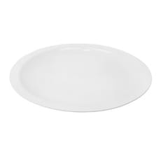 Plato Duro Reutilizable PP Llano Blanco "Round" Ø18,5cm (25 Uds)