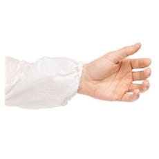 Manguitos en Polietileno 18x44cm G80 Blanco (100 Uds)