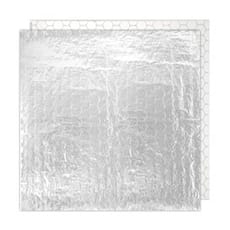 Envuelta Aluminio Antigrasa Plata 35x35cm (500 Uds)