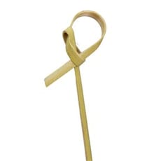 Pinchos de Bambú Lazo Natural 10cm en Caja (250 Uds)