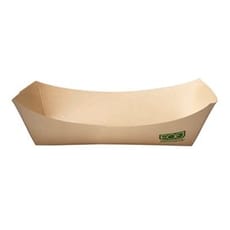 Barqueta Kraft 350ml 10,6x7,3x4,5cm (125 Uds)