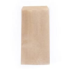 Sobre Portacubiertos Kraft Verjurado 11x24cm (100 Uds)