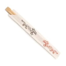 Palillo Chino de Bambú enfundado 200 mm (100 Uds)