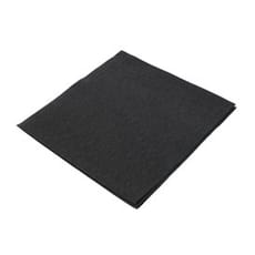 Servilleta Airlaid Negro 40x40cm (50 Uds)
