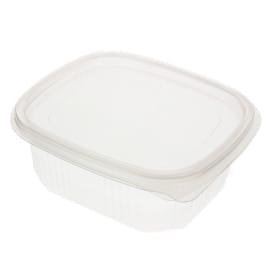 Tarrina Tapa Bisagra PP 1500ml Microondas (200 Uds)