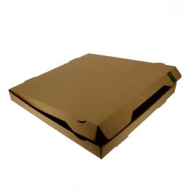 Caja Carton Kraft 33x33x3,5 cm 