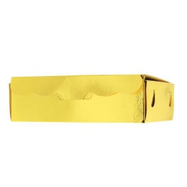 Caja para Dulces y Bombones Oro 14x8x3,5cm 250g 