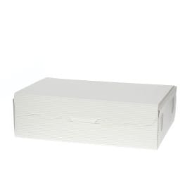 Caja para Dulces y Bombones Blanca 11x6,5x2,5cm 100g 