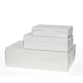 Caja para Dulces y Bombones Blanca 11x6,5x2,5cm 100g (5 Uds)