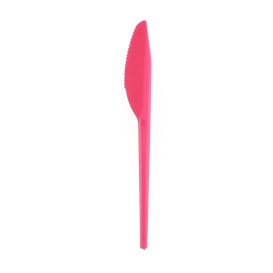 Cuchillo de Plastico PS Fucsia 165 mm 