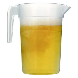 Jarra Inyectada Traslúcida PP 1.000 ml (60 Unidades)