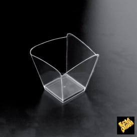 Bol Degustacion Onda Transparente 57x57x58 mm (500 Unidades)