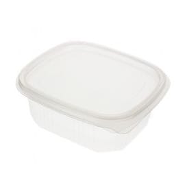Tarrina Tapa Bisagra PP 1000ml Microondas (50 Uds)