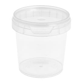 Envase de Plastico redondo inviolable 155 ml Ø6,9 (960 Uds)