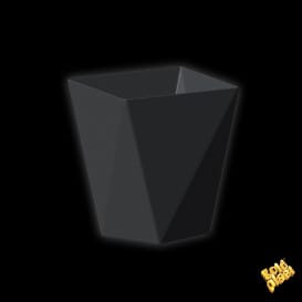 Vaso de Degustacion "Diamond" Negro100 ml (25 Uds)