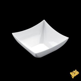Bol Degustacion Square Blanco 90 ml (25 Uds)