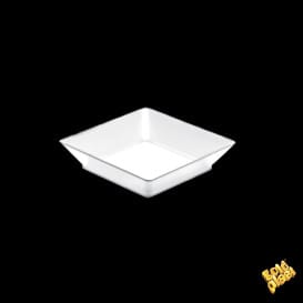 Plato Degustacion "Small" Blanco 45 ml (25 Uds)