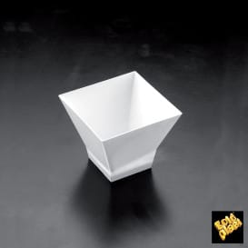 Vaso de Degustacion Pagoda Blanco 120ml (500 Uds)