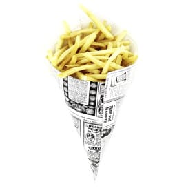 Cono de Papel Antigrasa Times 340mm 400g (250 Uds)