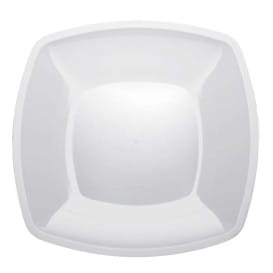 Plato de Plastico Llano Blanco PS 300mm (72 Uds)