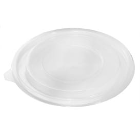 Tapa Plana de Plástico para Ensaladera PET Ø180mm (360 Uds)