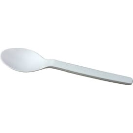 Cucharilla Café Bio PLA Blanco 120mm (100 Uds)