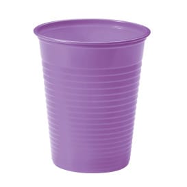 Vaso de Plastico Lila PS 200ml (1500 Uds)