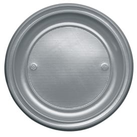 Plato de Plastico Llano Oro PS 220 mm (30 Uds)