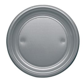 Plato de Plastico Llano Oro PS 170mm (50 Uds)