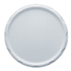 Plato de Plastico para Pizza Blanco 280mm (100 Uds)