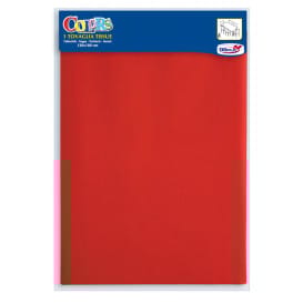 Mantel de papel 1,2x1,8m Rojo (1 Uds)
