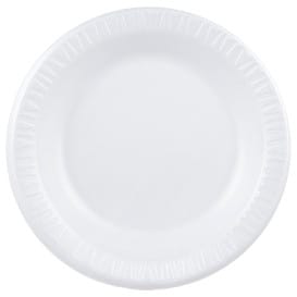 Plato Termico FOAM "Quiet Classic" Laminado Blanco Ø260mm (125 Uds)