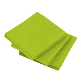 Servilleta de Papel Cocktail Pistacho 20x20cm (100 Uds)