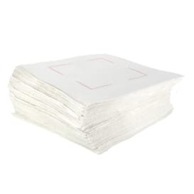 Servilleta de Papel Sulfito Blanca 25x25cm (750 Uds)