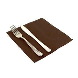 Servilleta Airlaid Marrón 40x40cm (50 Uds)