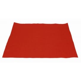 Mantel Individual de papel 30x40cm Rojo 40g (1.000 Uds)