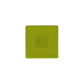 Bol de Plastico Cuadrado Pistacho 120x120x40mm (720 Uds)
