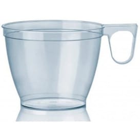 Taza de Plastico Transparente 180ml (50 Unidades)