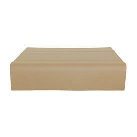 Mantel de Papel Cortado 1x1 Metro Eco Kraft 40g (480 Uds)