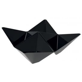 Bol Degustación Origami PS Negro 103x103mm (500 Unidades)