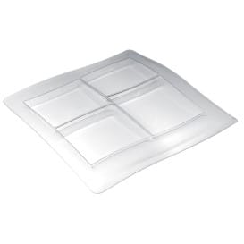 Bandeja de Plastico FoodPoker 4C 360x360 mm (1 Ud)