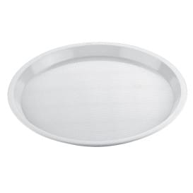 Bandeja Plastico Tray Blanca Ø32cm (5 Uds)