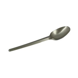 Cuchara de Plastico PS Plata 165mm (600 Uds)