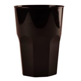 Vaso Plastico para Cocktail Negro PP Ø84mm 350ml (200 Uds)