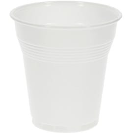 Vaso de Plastico PS Vending Blanco 160 ml (100 Unidades)