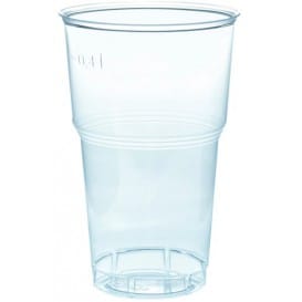 Vaso de Plastico PS Cristal Transp. 490ml Ø9,0cm (1.000 Uds)