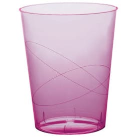 Vaso de Plastico Moon Lila Transp. PS 350ml (20 Uds)