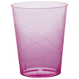 Vaso de Plastico Moon Lila Transp. PS 350ml (20 Uds)