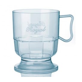 Taza de Plastico Rígida Transparente 200 ml (300 Uds)