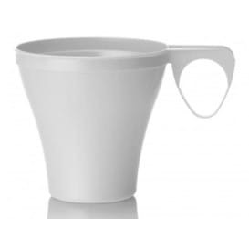 Taza de Plastico Blanca 80ml (40 Unidades)